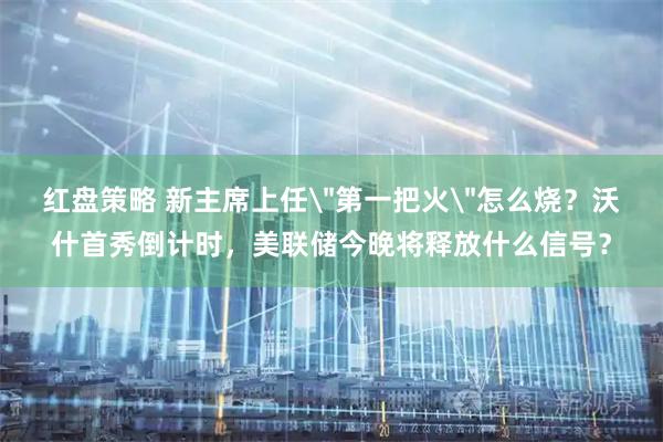 红盘策略 新主席上任
