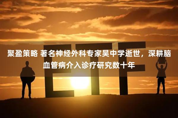 聚盈策略 著名神经外科专家吴中学逝世,深耕脑血管病介入诊疗研究数十年