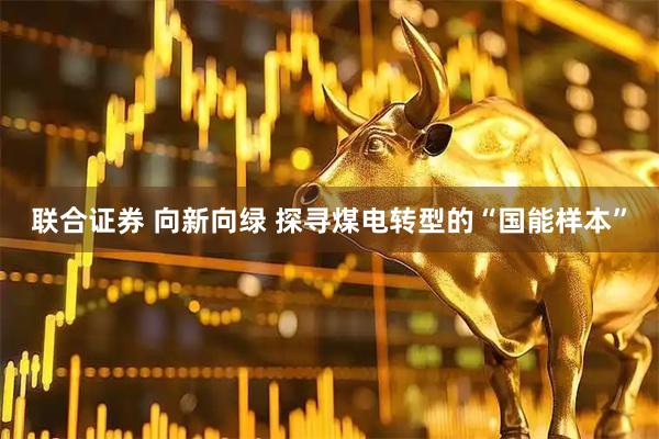 联合证券 向新向绿 探寻煤电转型的“国能样本”